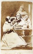 Francisco Goya Caricatura alegre oil painting artist